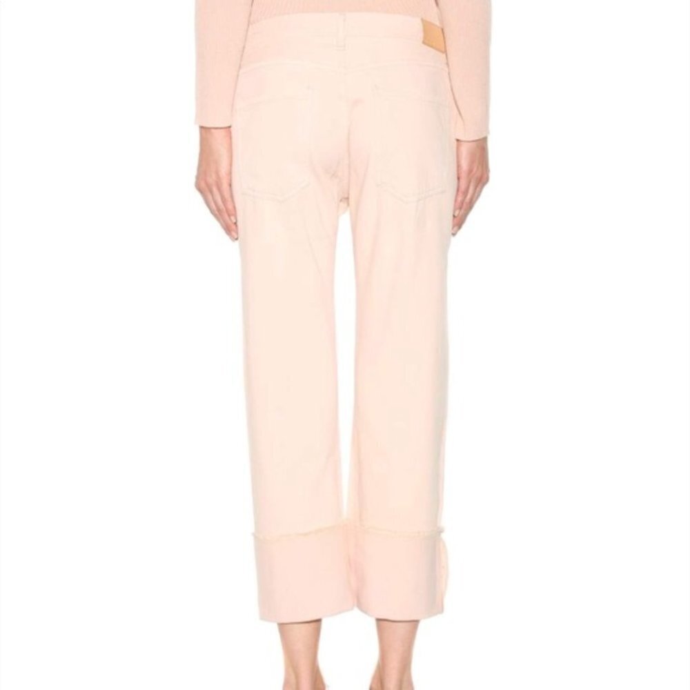 Citizens of Humanity Dusty Pink Parker High Waist Crop Cuff Jeans - Picture 3 of 11